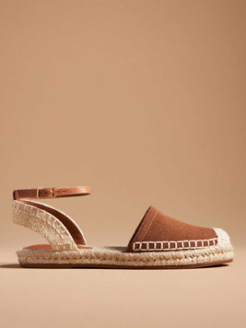 Schutz for Anthropologie Greeca Flats Espadrille Slingback Flats